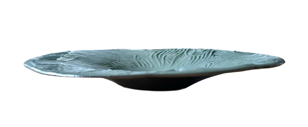 SECONDS: Every Mark: Dark Green Broad-Rimmed Bowl
