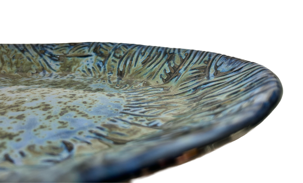 Every Mark: Oval Platter with Special Glaze