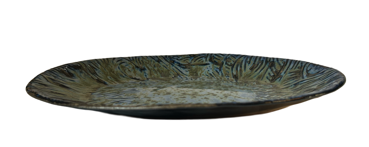 Every Mark: Oval Platter with Special Glaze