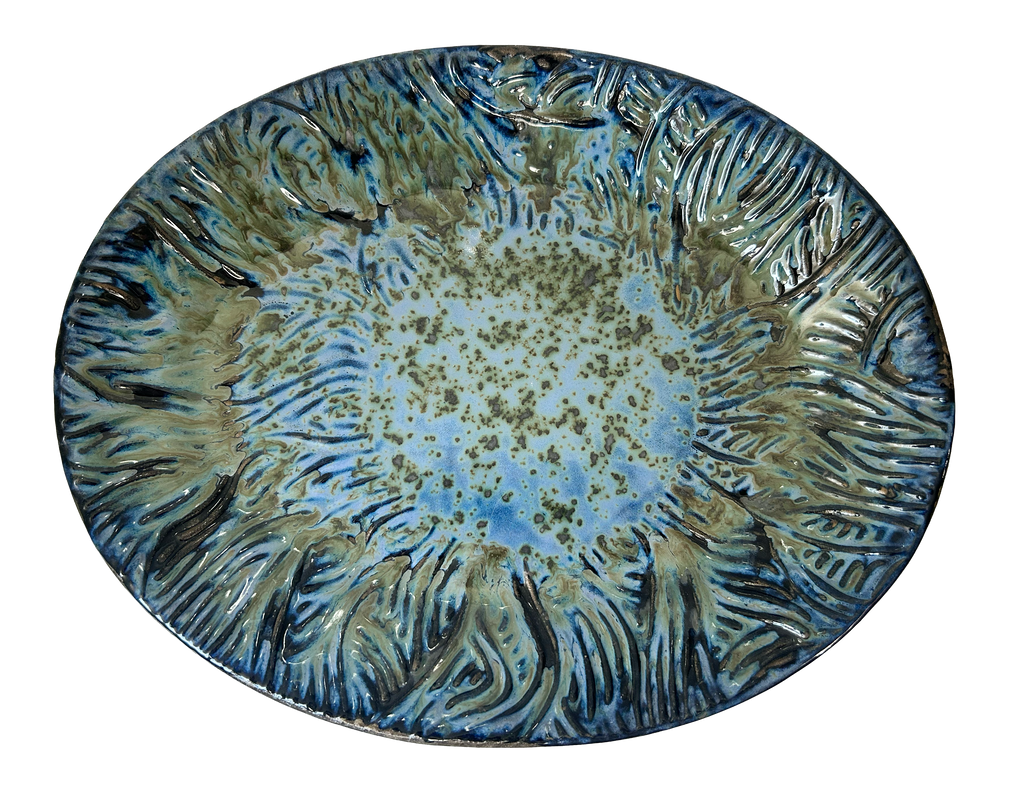 Every Mark: Oval Platter with Special Glaze