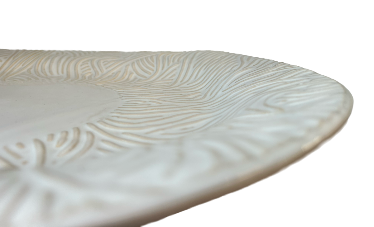 Every Mark: White Rectangular Platter