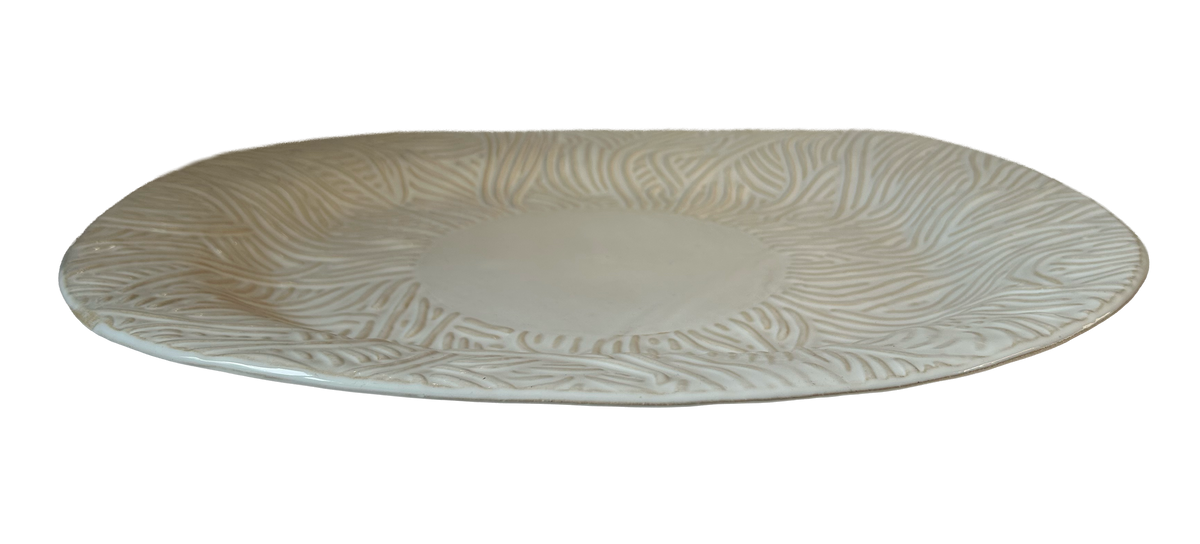 Every Mark: White Rectangular Platter