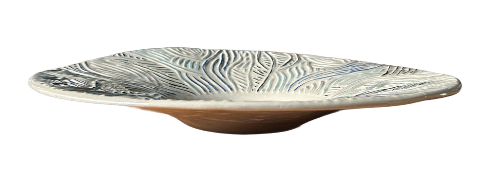 Every Mark: Hand-drawn Broad-Rimmed Bowl