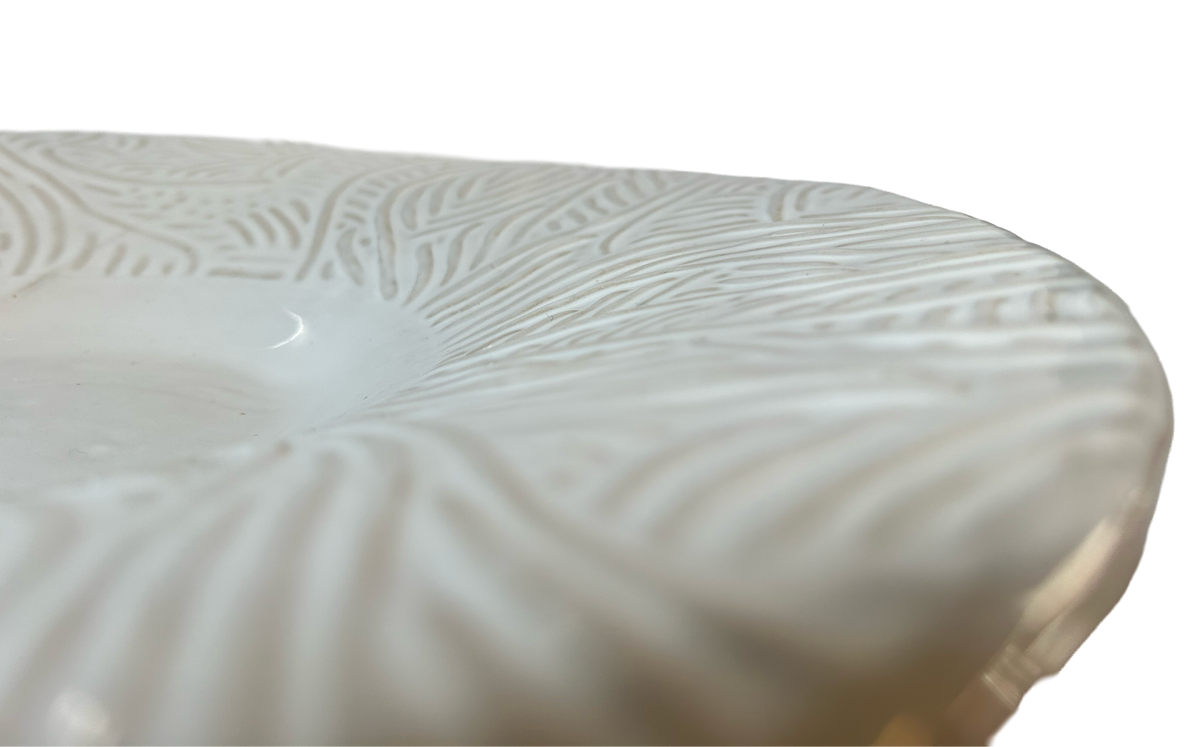 Every Mark: White Broad-Rimmed Bowl