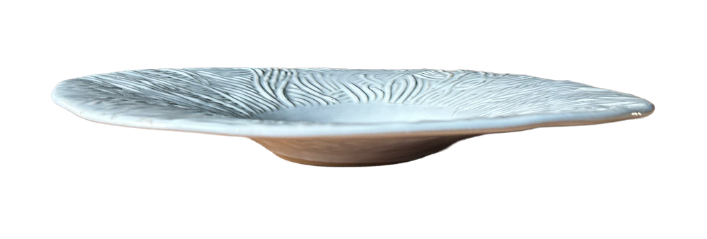 Every Mark: White Broad-Rimmed Bowl