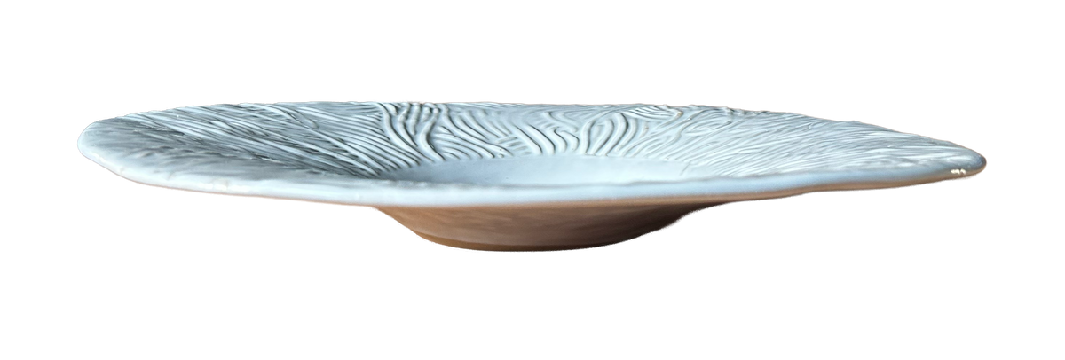 Every Mark: White Broad-Rimmed Bowl
