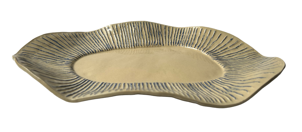 Wander Lines Float Platter