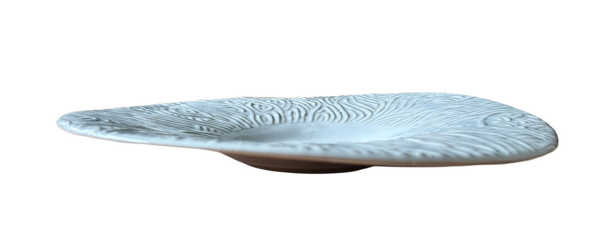 SECONDS: Every Mark: White Broad-Rimmed Bowl