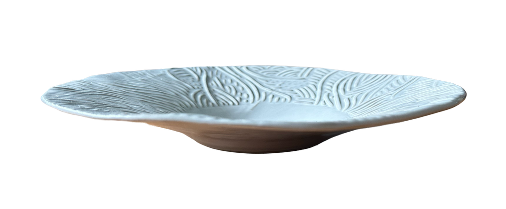 SECONDS: Every Mark: White Broad-Rimmed Bowl #2